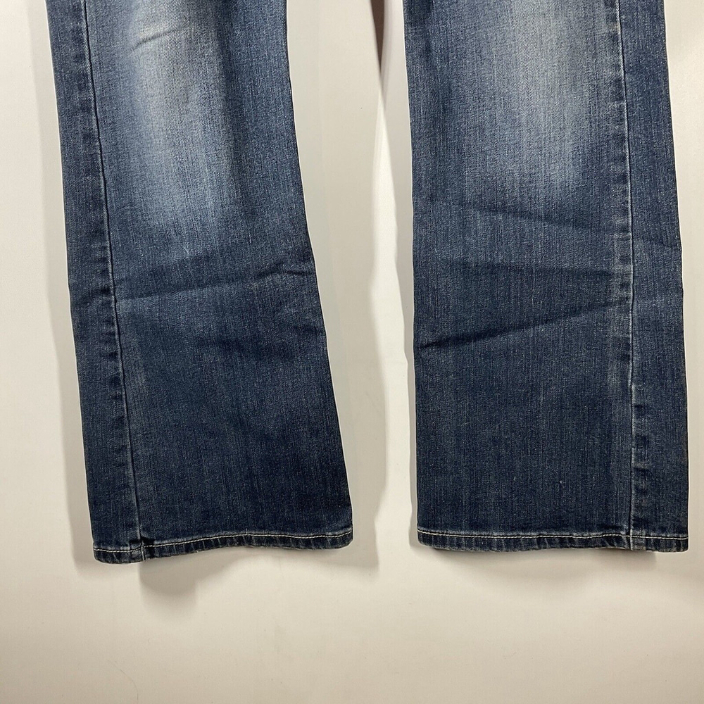 Y2K Levi’s 518 Superlow Boot Cut Jeans Size 13 M 36 X 31 Blue Stretch Denim - Picture 3 of 12